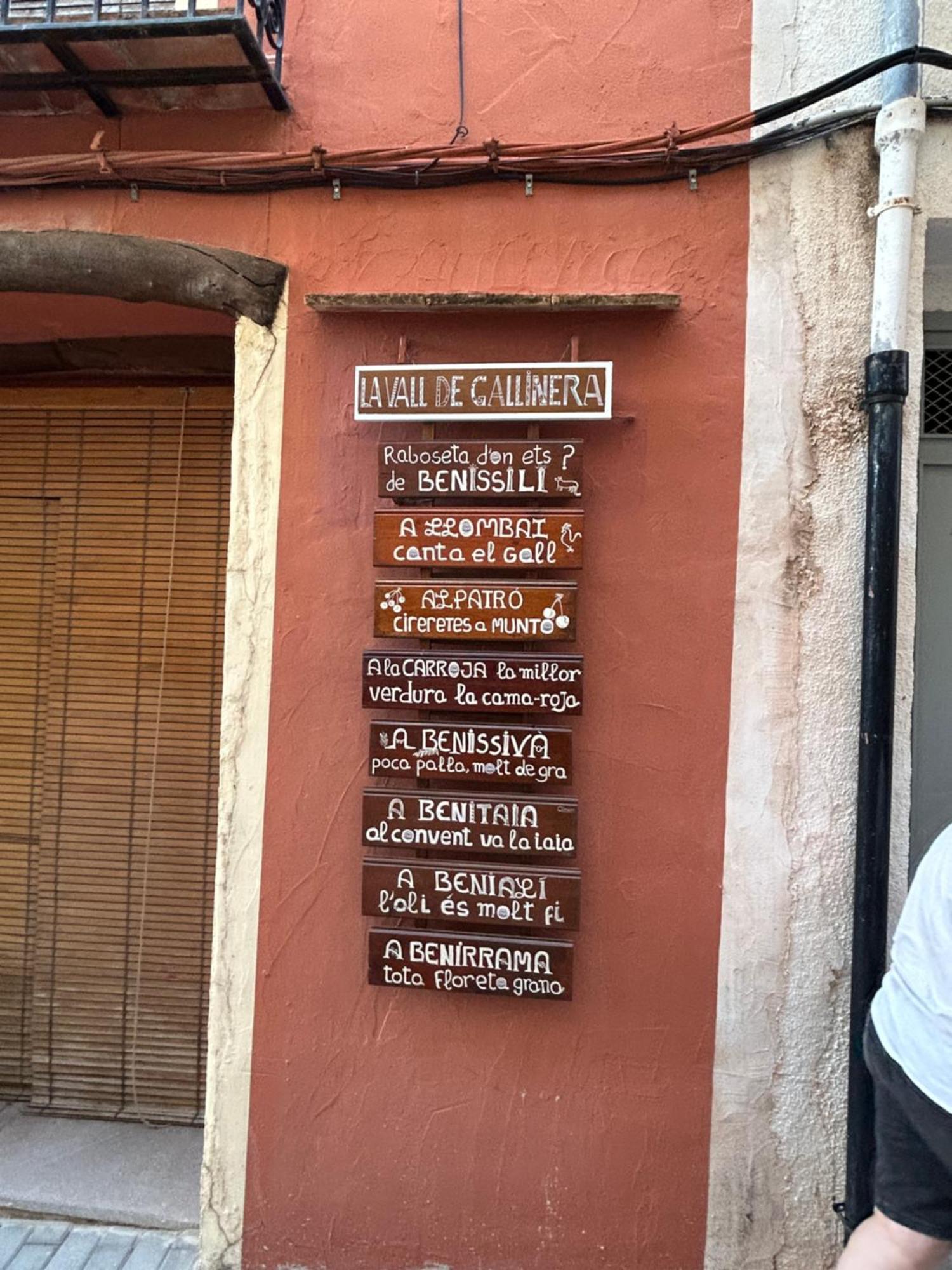 Casa Gallinera Benissiva Eksteriør billede